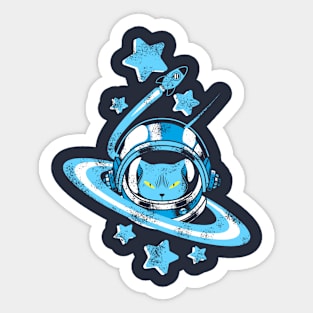 Space Cat Sticker